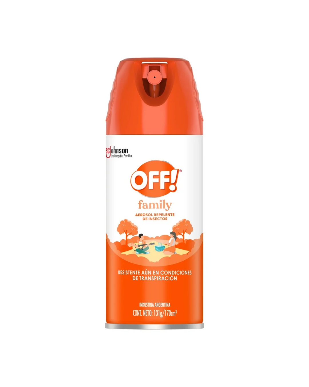 Repelente Mosquitos OFF! Family 170 ml