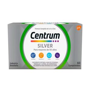 CENTRUM SILVER HOMBRE COM X 60